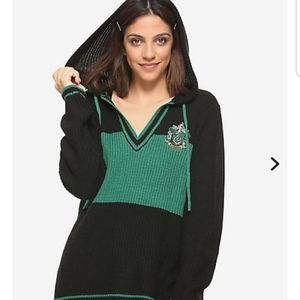 Harry Potter Slytherin Hooded Sweatshirt